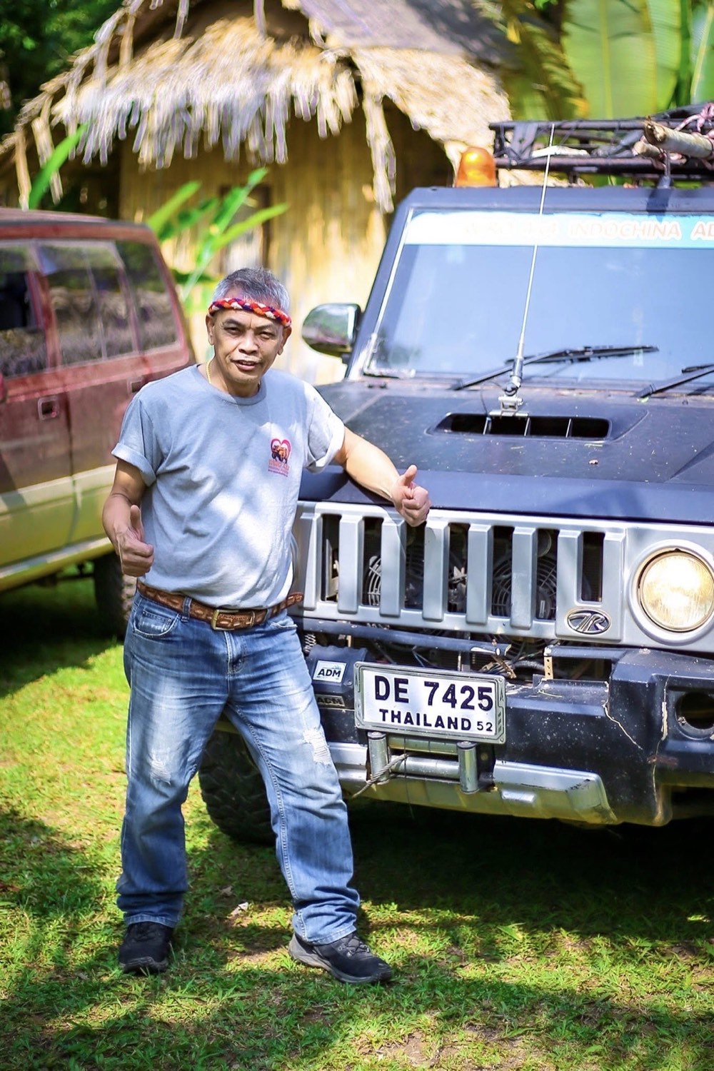 WIRO guide with 4x4 vehicle